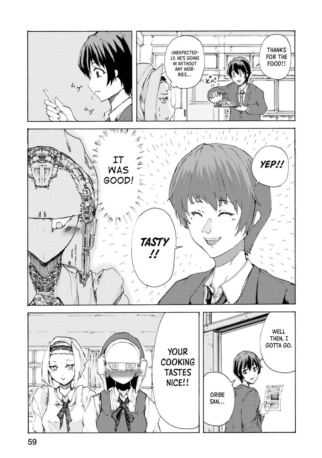 Gear in Love Chapter 3 page 17 - Chapter 3: Cooking Gear
