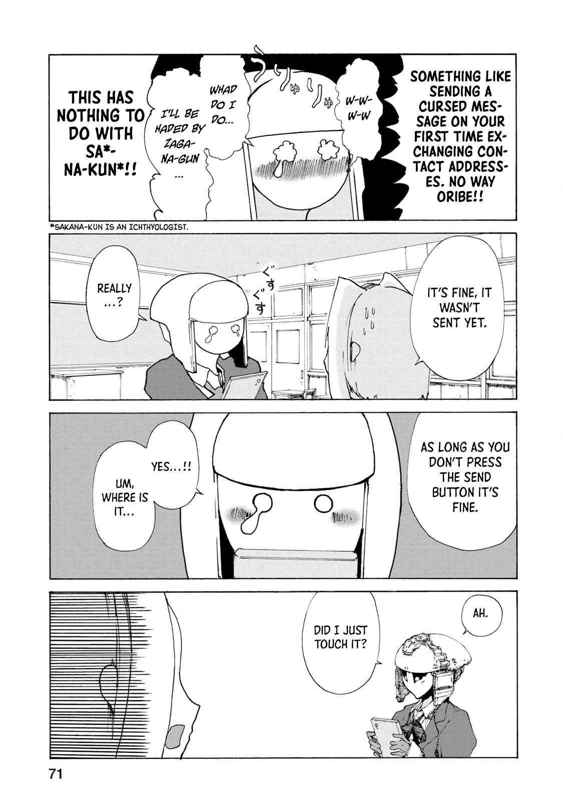Gear in Love Chapter 4 page 9 - Chapter 4: Texting Gear