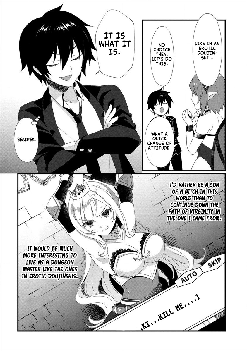 Gedou Tenisha no Harem Dungeon Seisakuki Chapter 1 page 18 - Chapter 1: Dungeon Master