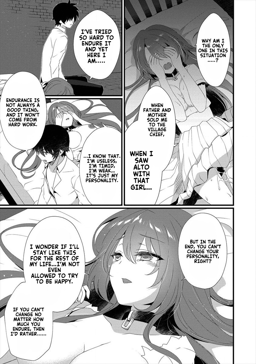 Gedou Tenisha no Harem Dungeon Seisakuki Chapter 2 page 8 - Chapter 2: Slave