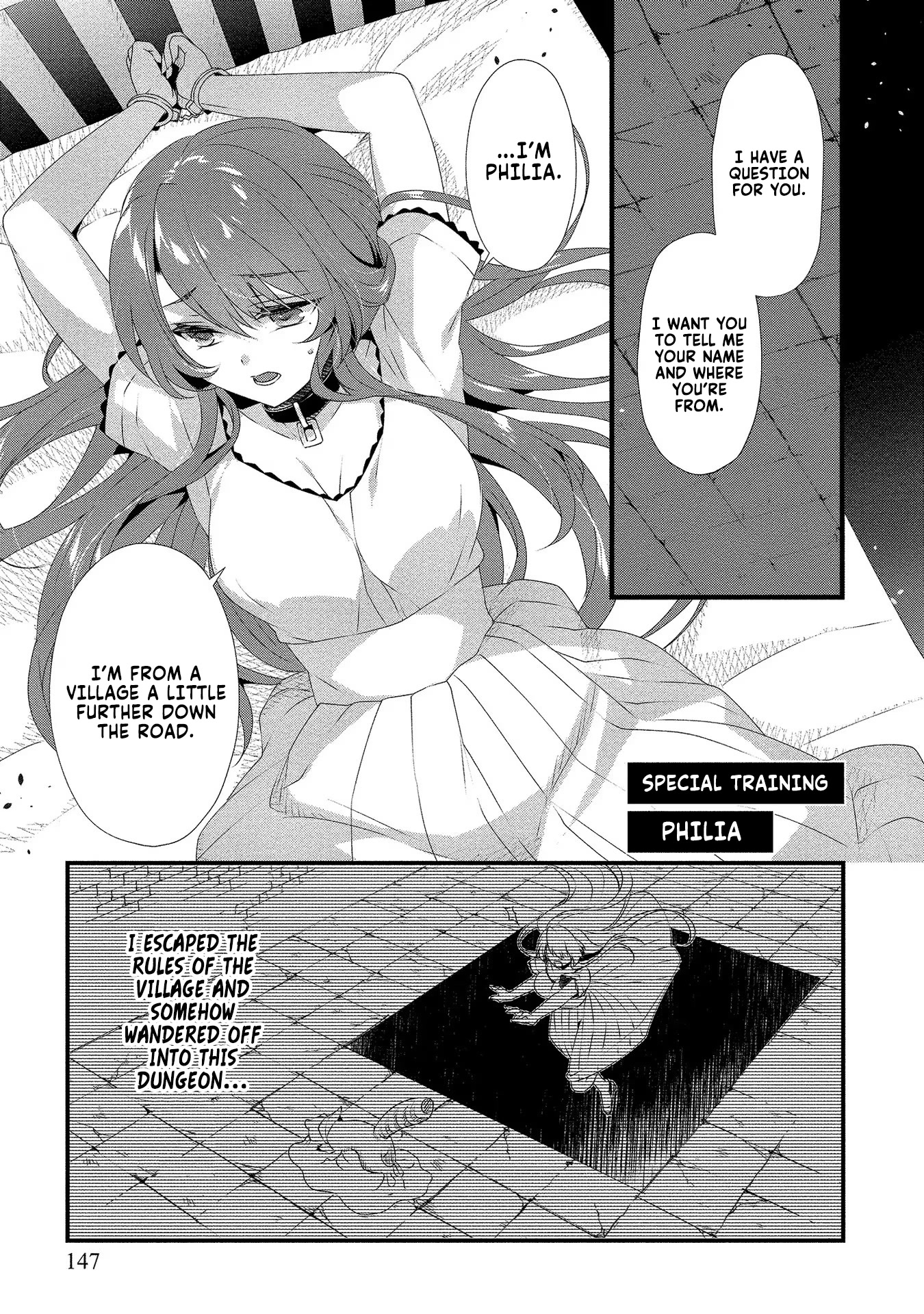Gedou Tenisha no Harem Dungeon Seisakuki Chapter 6.5 page 2 - Chapter 6.5: Special Training Philia