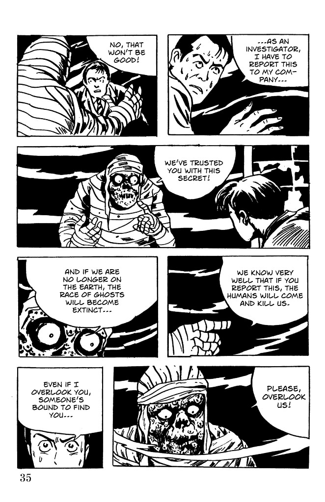 Gegege no Kitarou Chapter 1.1 page 34 - Vol.1 Chapter 1: The Birth of Kitaro