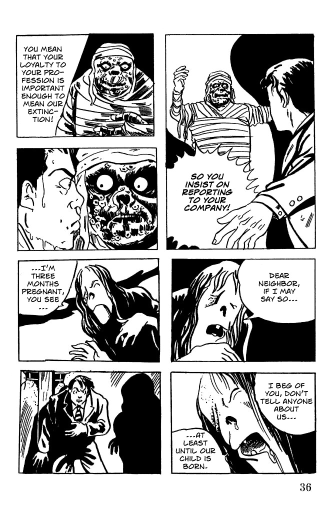 Gegege no Kitarou Chapter 1.1 page 35 - Vol.1 Chapter 1: The Birth of Kitaro