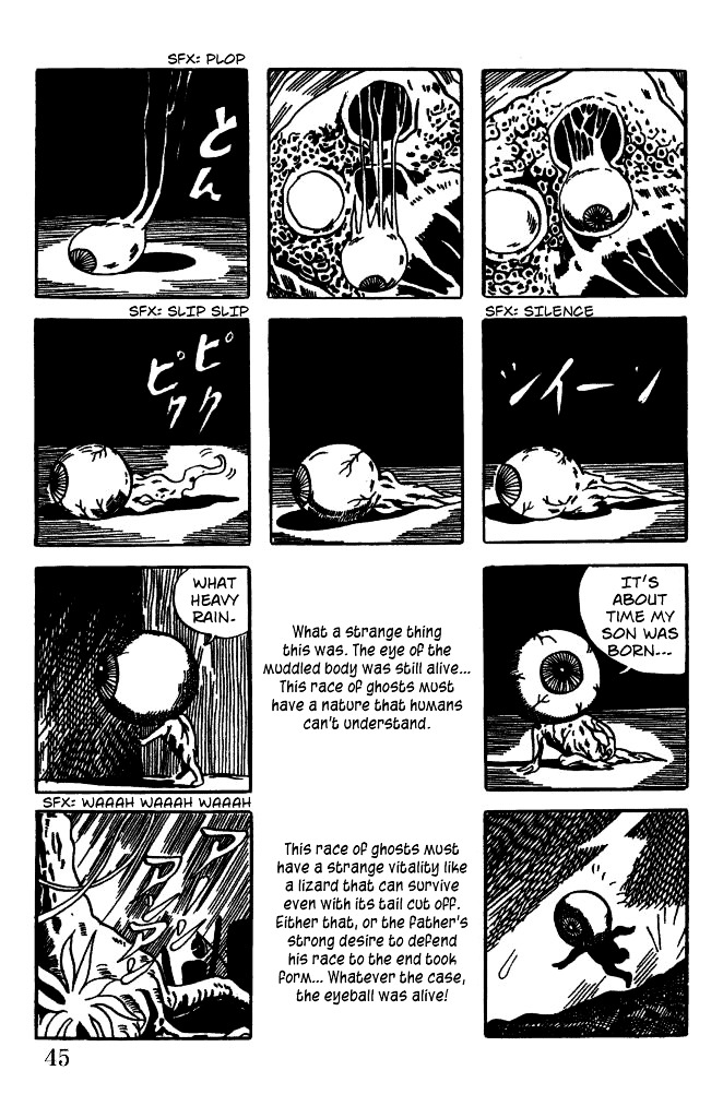Gegege no Kitarou Chapter 1.1 page 43 - Vol.1 Chapter 1: The Birth of Kitaro