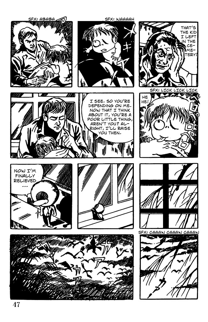 Gegege no Kitarou Chapter 1.1 page 45 - Vol.1 Chapter 1: The Birth of Kitaro