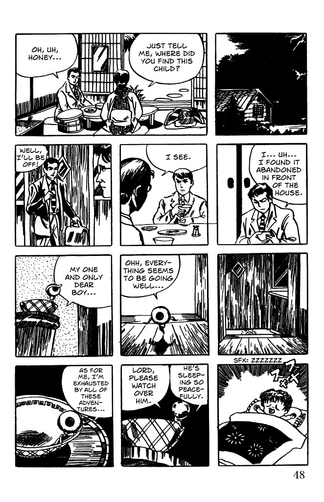 Gegege no Kitarou Chapter 1.1 page 46 - Vol.1 Chapter 1: The Birth of Kitaro