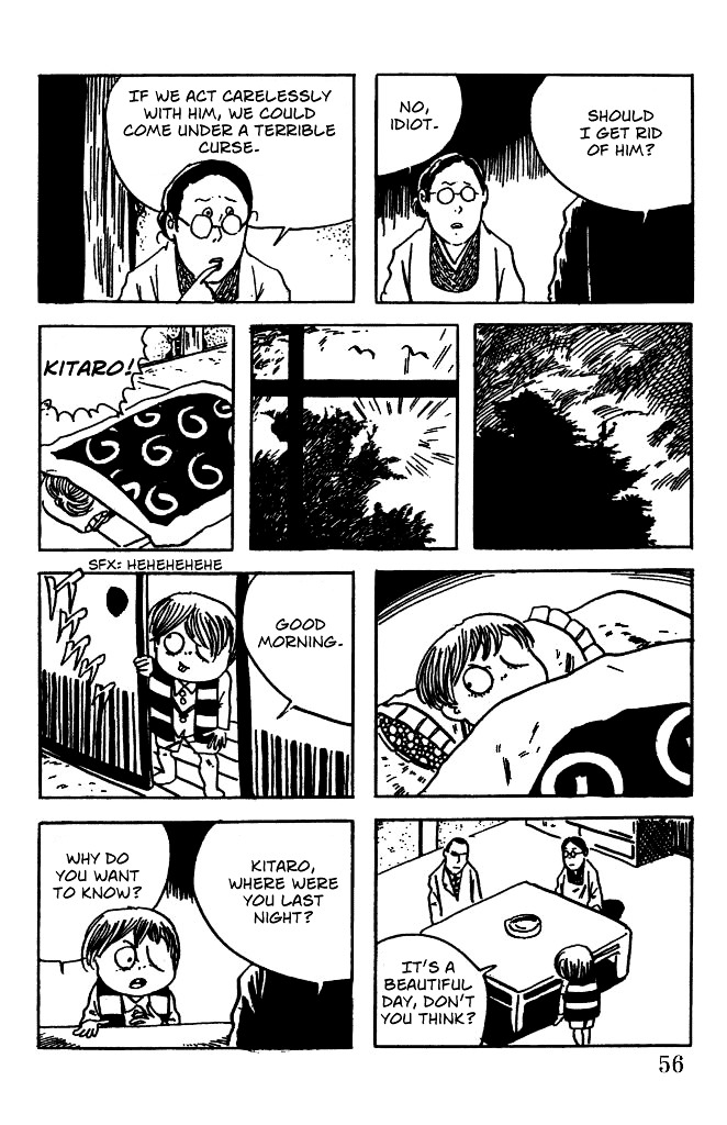 Gegege no Kitarou Chapter 1.1 page 54 - Vol.1 Chapter 1: The Birth of Kitaro