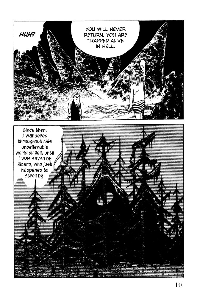 Gegege no Kitarou Chapter 2.7 page 11 - Vol.2 Chapter 7: Kitaro's Night Tales [6]