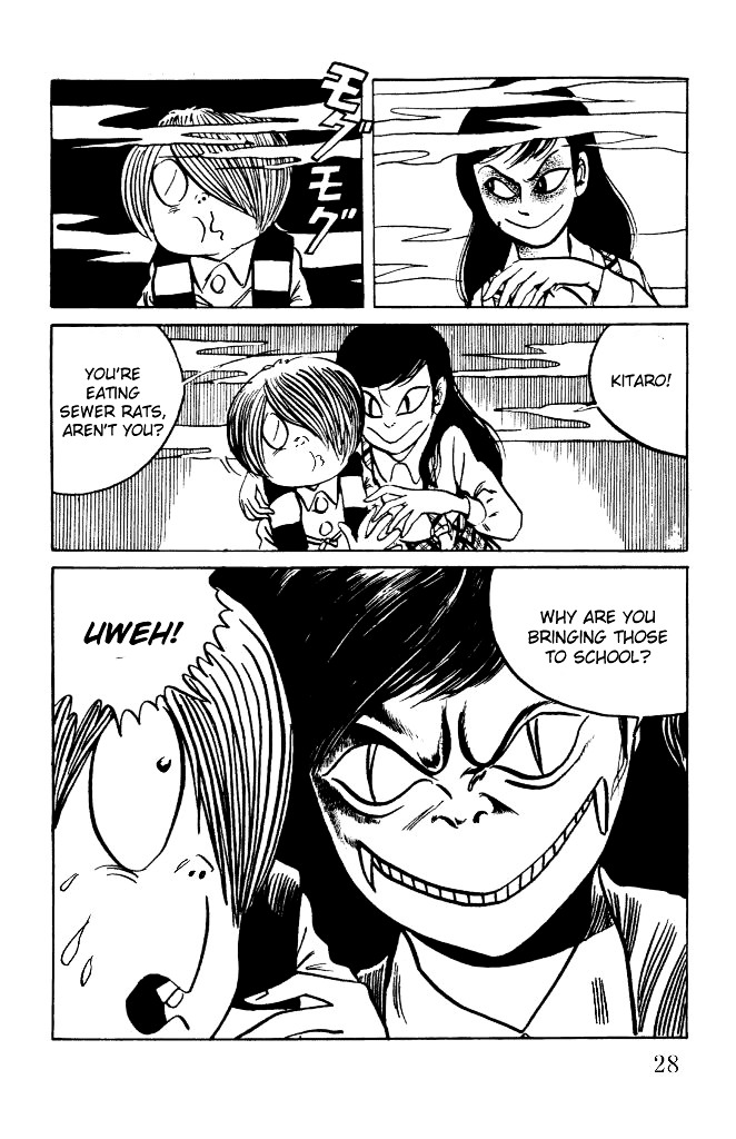 Gegege no Kitarou Chapter 2.7 page 29 - Vol.2 Chapter 7: Kitaro's Night Tales [6]