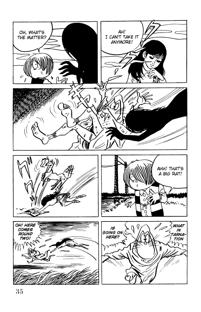 Gegege no Kitarou Chapter 2.7 page 36 - Vol.2 Chapter 7: Kitaro's Night Tales [6]