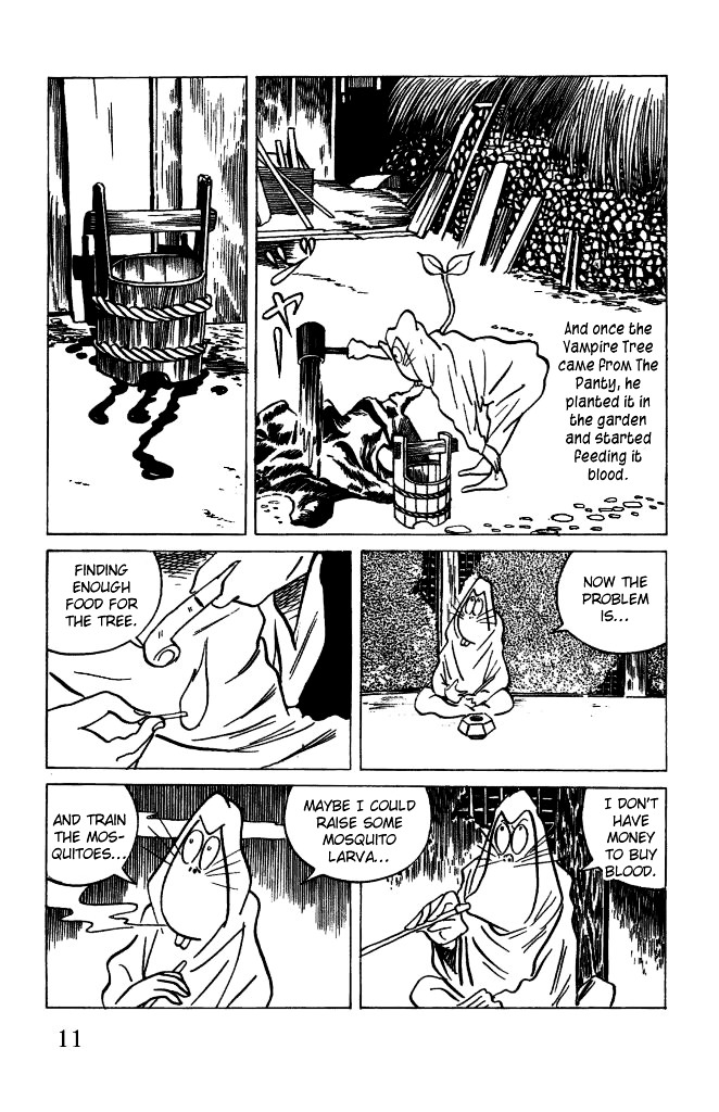 Gegege no Kitarou Chapter 3.15 page 11 - Vol.3 Chapter 15: Kitaro's Night Tales [14]