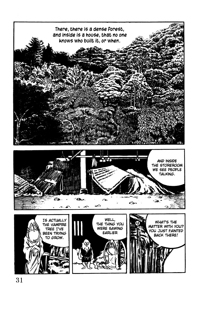 Gegege no Kitarou Chapter 3.16 page 3 - Vol.3 Chapter 16: Kitaro's Night Tales [15]