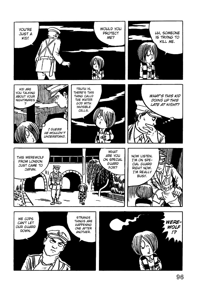 Gegege no Kitarou Chapter 3.17 page 46 - Vol.3 Chapter 17: Kitaro's Night Tales [16]