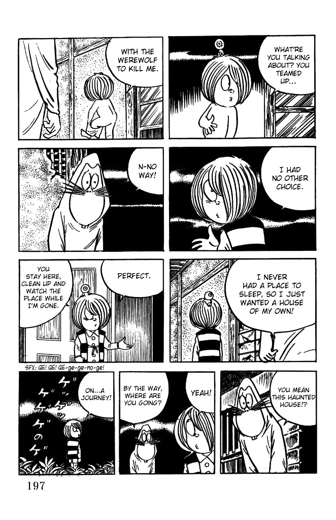Gegege no Kitarou Chapter 3.23 page 13 - Vol.3 Chapter 23: Kitaro's Night Tales [Final Chapter]