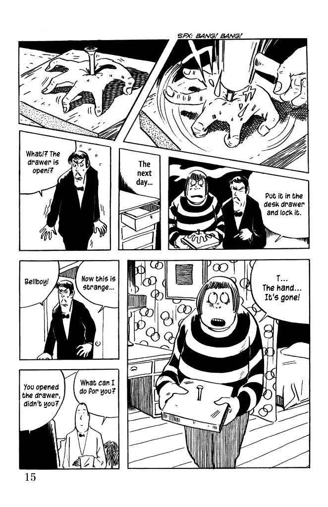 Gegege no Kitarou Chapter 4.1 page 13 - Vol.4 Chapter 1: The Hand