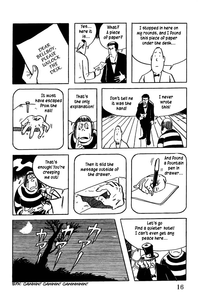 Gegege no Kitarou Chapter 4.1 page 14 - Vol.4 Chapter 1: The Hand