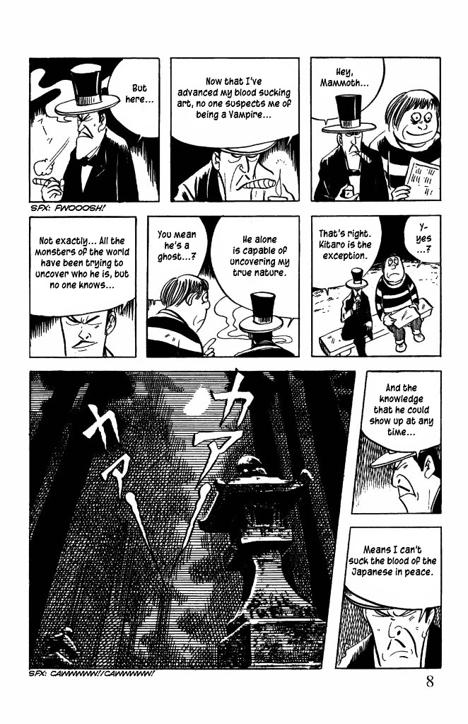 Gegege no Kitarou Chapter 4.1 page 6 - Vol.4 Chapter 1: The Hand