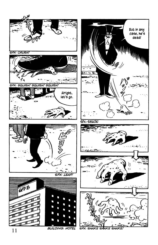 Gegege no Kitarou Chapter 4.1 page 9 - Vol.4 Chapter 1: The Hand