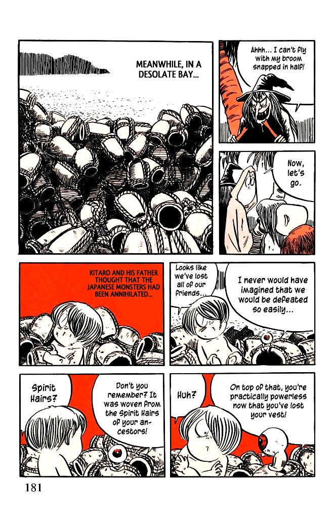 Gegege no Kitarou Chapter 4.11 page 9 - Vol.4 Chapter 11: The Great Monster Wars, Part 02