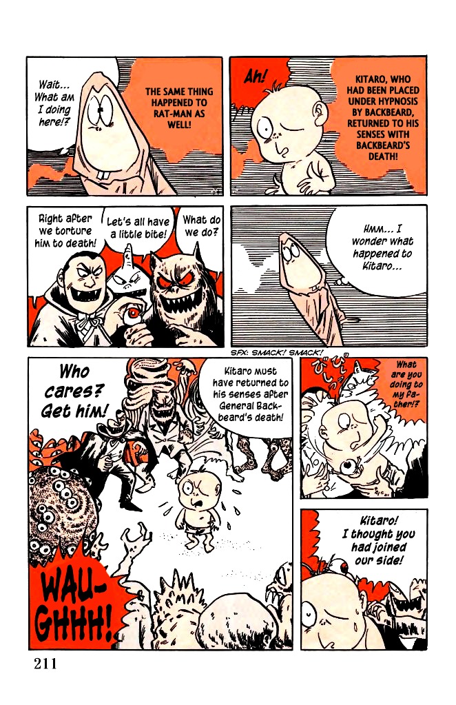 Gegege no Kitarou Chapter 4.13 page 7 - Vol.4 Chapter 13: The Great Monster Wars, Part 04