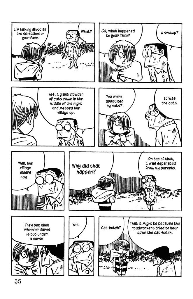 Gegege no Kitarou Chapter 4.4 page 3 - Vol.4 Chapter 4: The Cat Sage, Part 01
