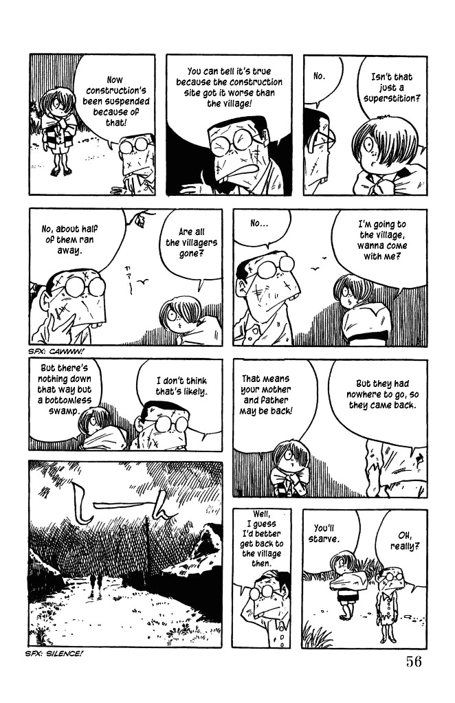 Gegege no Kitarou Chapter 4.4 page 4 - Vol.4 Chapter 4: The Cat Sage, Part 01