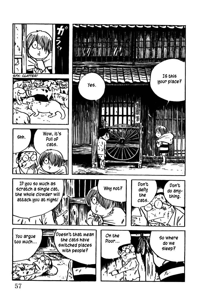 Gegege no Kitarou Chapter 4.4 page 5 - Vol.4 Chapter 4: The Cat Sage, Part 01