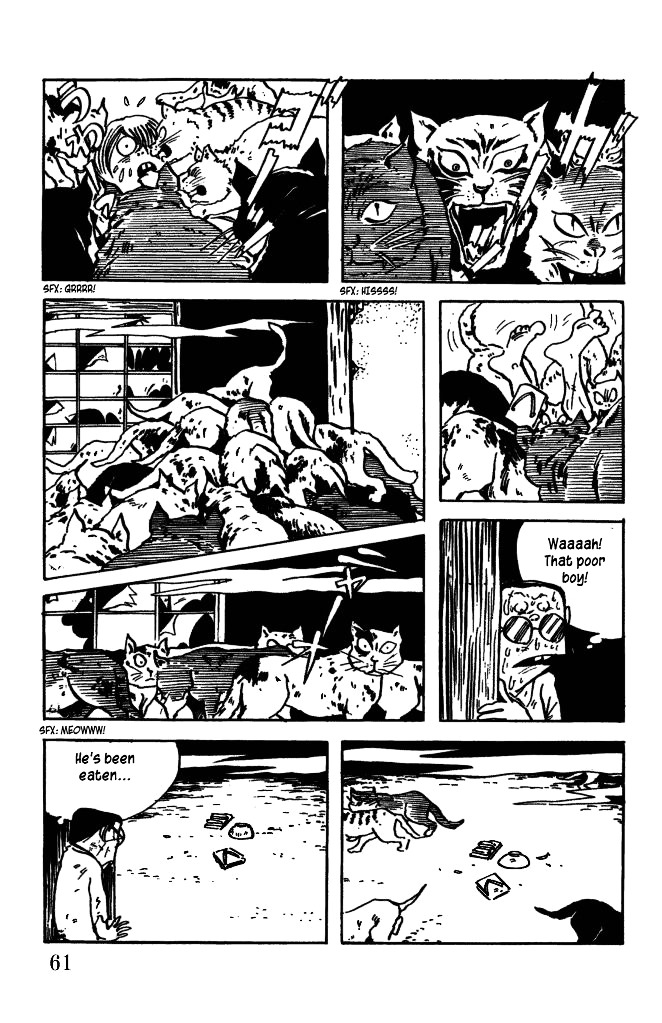 Gegege no Kitarou Chapter 4.4 page 9 - Vol.4 Chapter 4: The Cat Sage, Part 01
