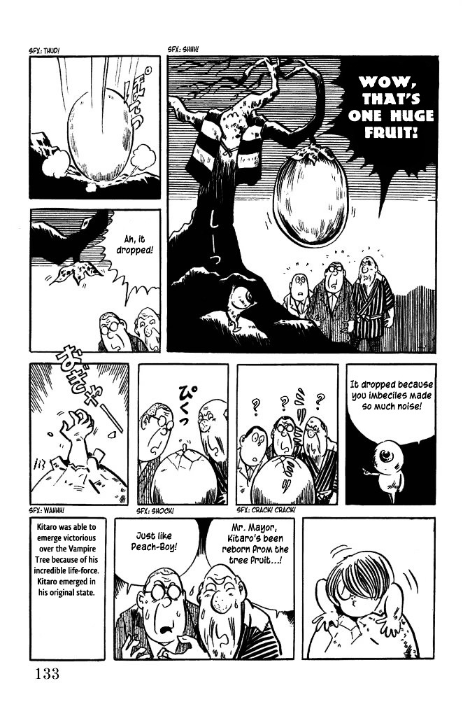 Gegege no Kitarou Chapter 4.8 page 18 - Vol.4 Chapter 8: The Vampire Tree