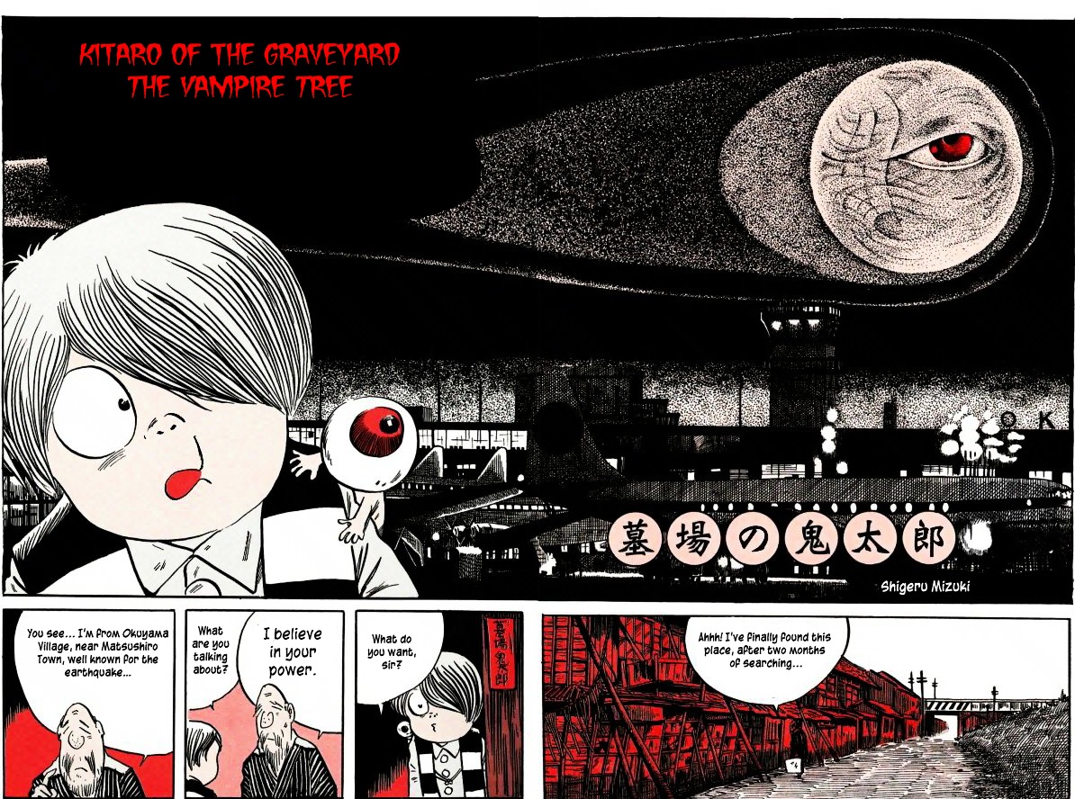 Gegege no Kitarou Chapter 4.8 page 2 - Vol.4 Chapter 8: The Vampire Tree