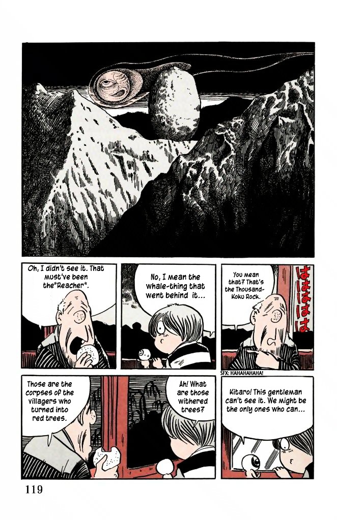 Gegege no Kitarou Chapter 4.8 page 4 - Vol.4 Chapter 8: The Vampire Tree