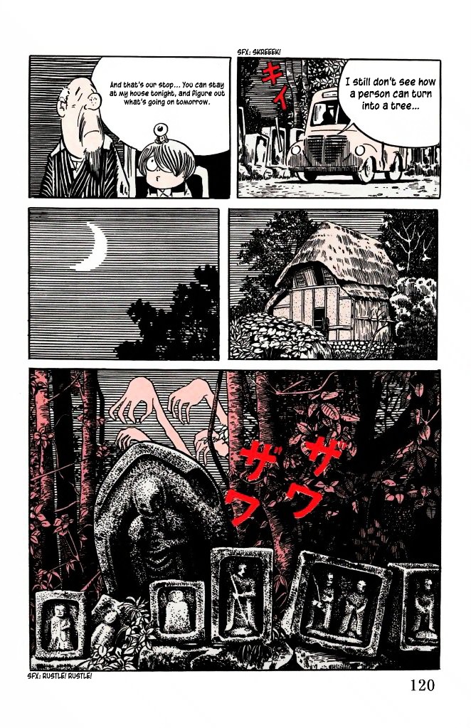 Gegege no Kitarou Chapter 4.8 page 5 - Vol.4 Chapter 8: The Vampire Tree