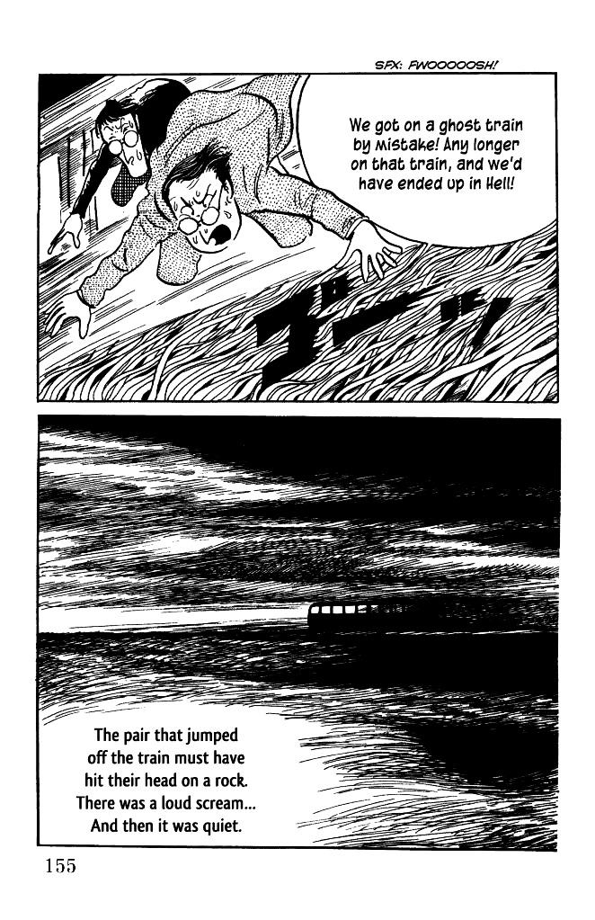 Gegege no Kitarou Chapter 4.9 page 15 - Vol.4 Chapter 9: The Ghost Train