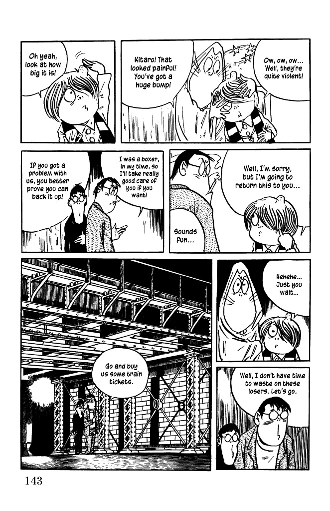 Gegege no Kitarou Chapter 4.9 page 3 - Vol.4 Chapter 9: The Ghost Train