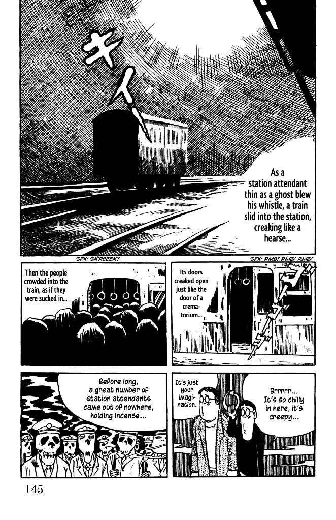 Gegege no Kitarou Chapter 4.9 page 5 - Vol.4 Chapter 9: The Ghost Train