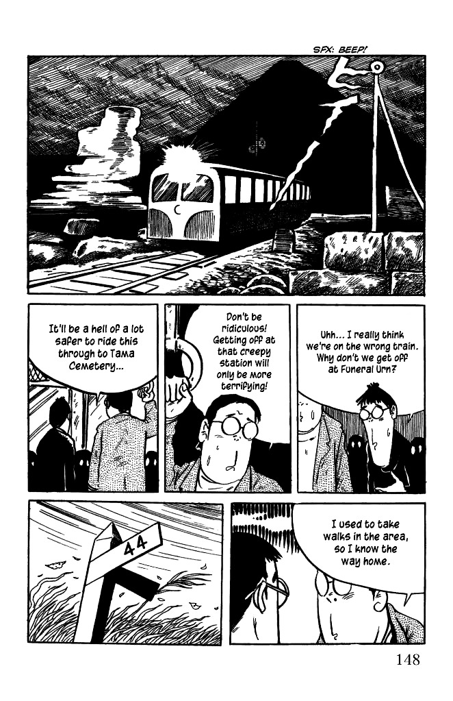 Gegege no Kitarou Chapter 4.9 page 8 - Vol.4 Chapter 9: The Ghost Train