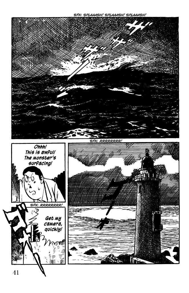Gegege no Kitarou Chapter 5.16 page 4 - Vol.5 Chapter 16: The Great Sea Beast (Part 03)
