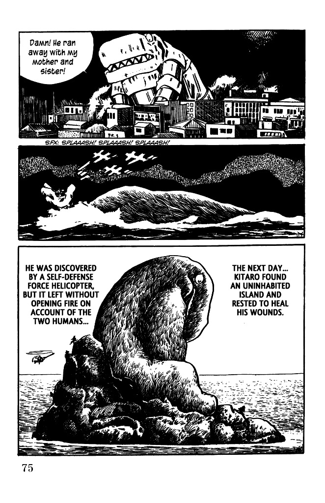 Gegege no Kitarou Chapter 5.18 page 7 - Vol.5 Chapter 18: The Great Sea Beast (Part 05)