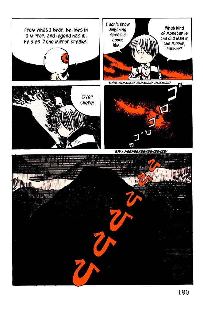 Gegege no Kitarou Chapter 5.24 page 8 - Vol.5 Chapter 24: Old Man in the Mirror
