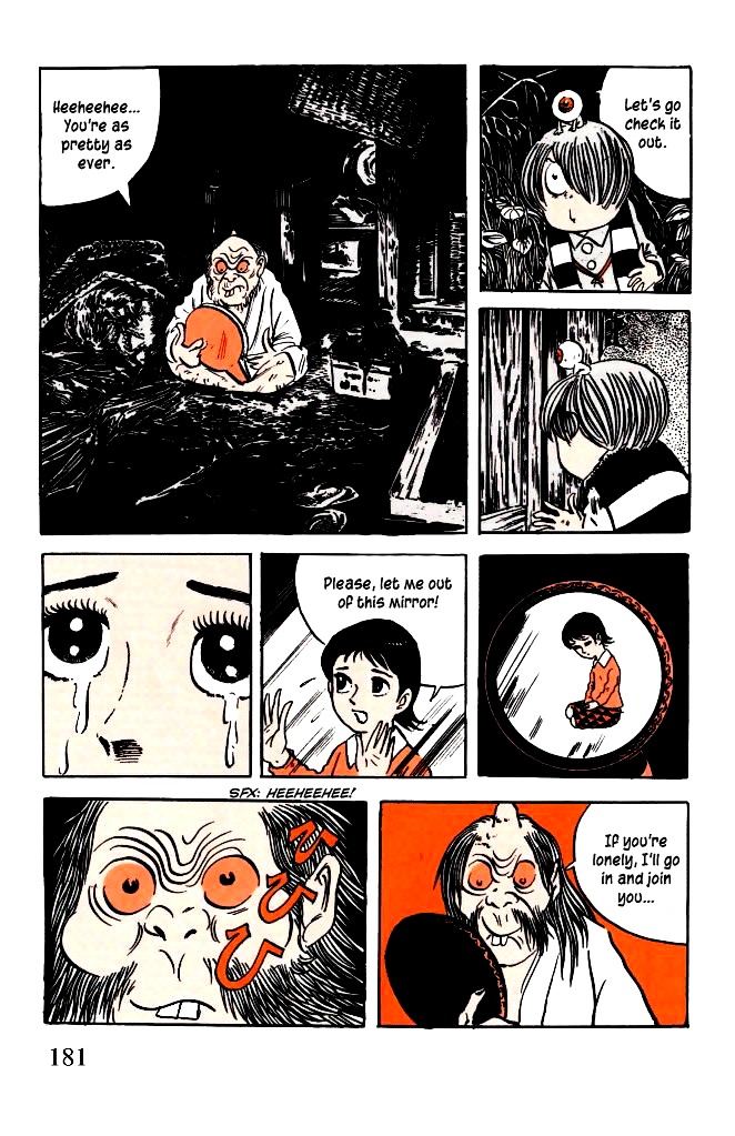 Gegege no Kitarou Chapter 5.24 page 9 - Vol.5 Chapter 24: Old Man in the Mirror