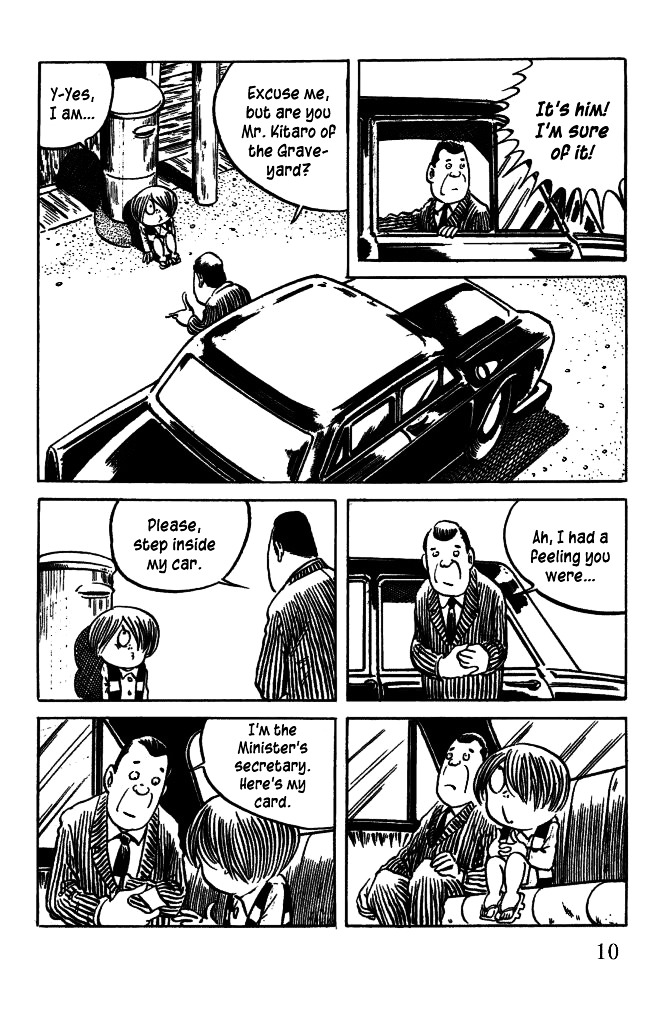 Gegege no Kitarou Chapter 6.25 page 10 - Vol.6 Chapter 25: The Vampire Elite (Part 01)