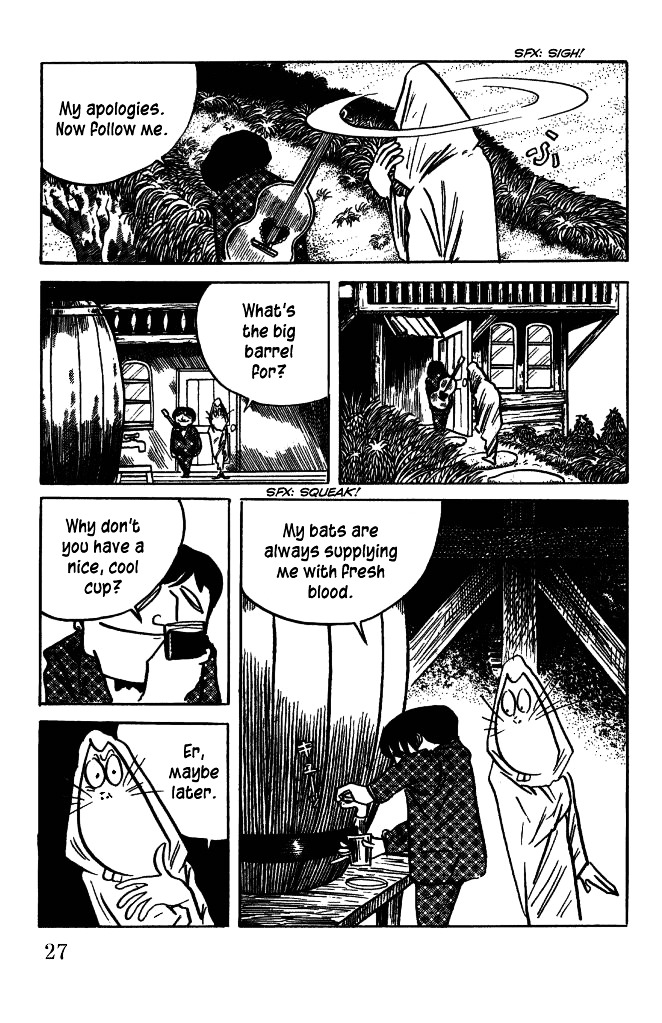 Gegege no Kitarou Chapter 6.26 page 8 - Vol.6 Chapter 26: The Vampire Elite (Part 02)