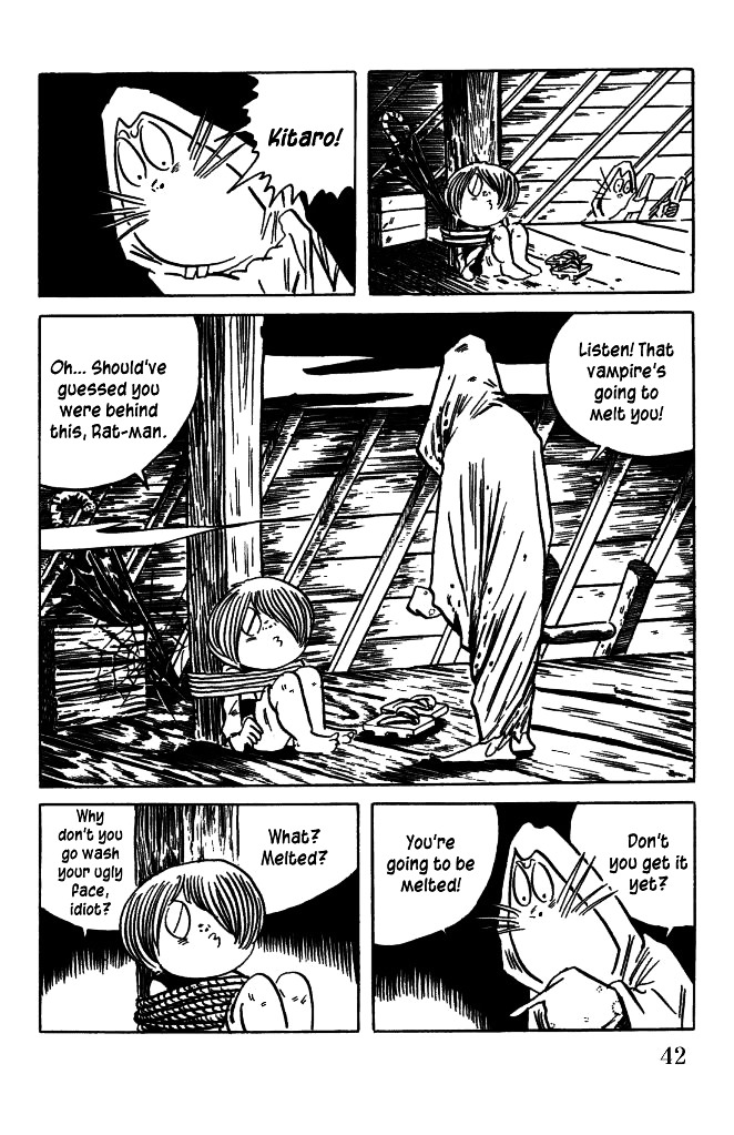 Gegege no Kitarou Chapter 6.27 page 8 - Vol.6 Chapter 27: The Vampire Elite (Part 03)