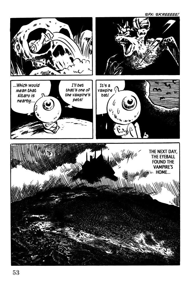 Gegege no Kitarou Chapter 6.28 page 4 - Vol.6 Chapter 28: The Vampire Elite (Part 04)