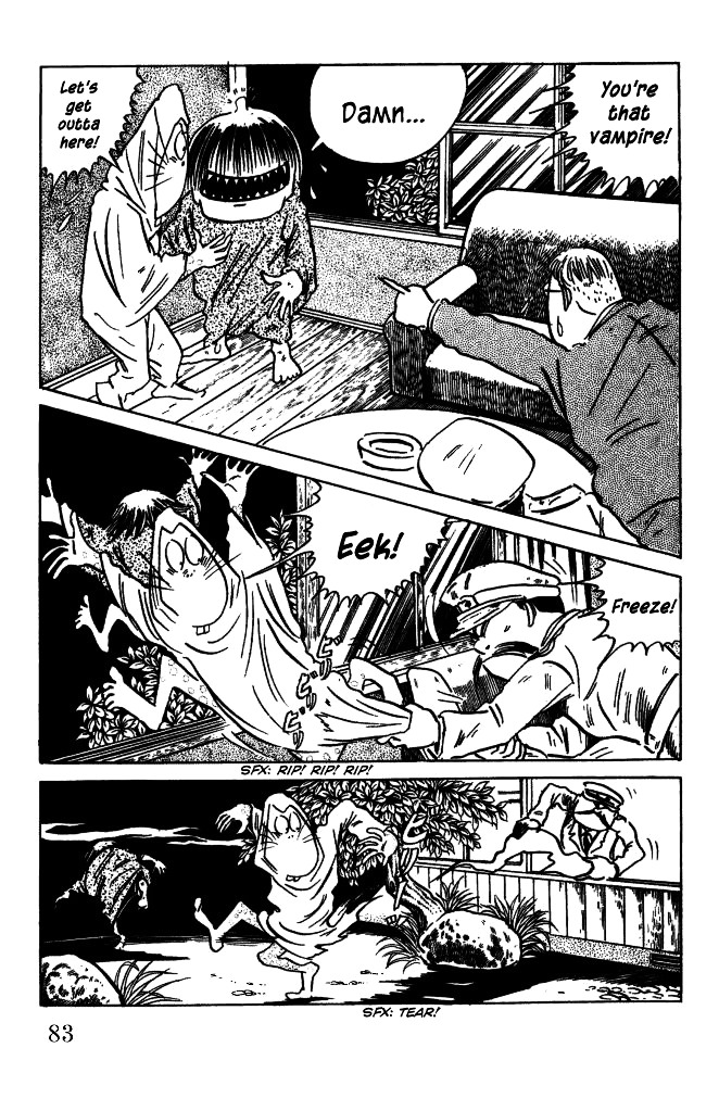 Gegege no Kitarou Chapter 6.30 page 4 - Vol.6 Chapter 30: The Vampire Elite (Part 06)