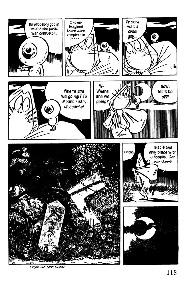 Gegege no Kitarou Chapter 6.32 page 8 - Vol.6 Chapter 32: The Vampire Elite (Part 08)