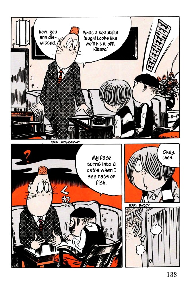 Gegege no Kitarou Chapter 6.33 page 13 - Vol.6 Chapter 33: Rat-Man and Cat-Girl