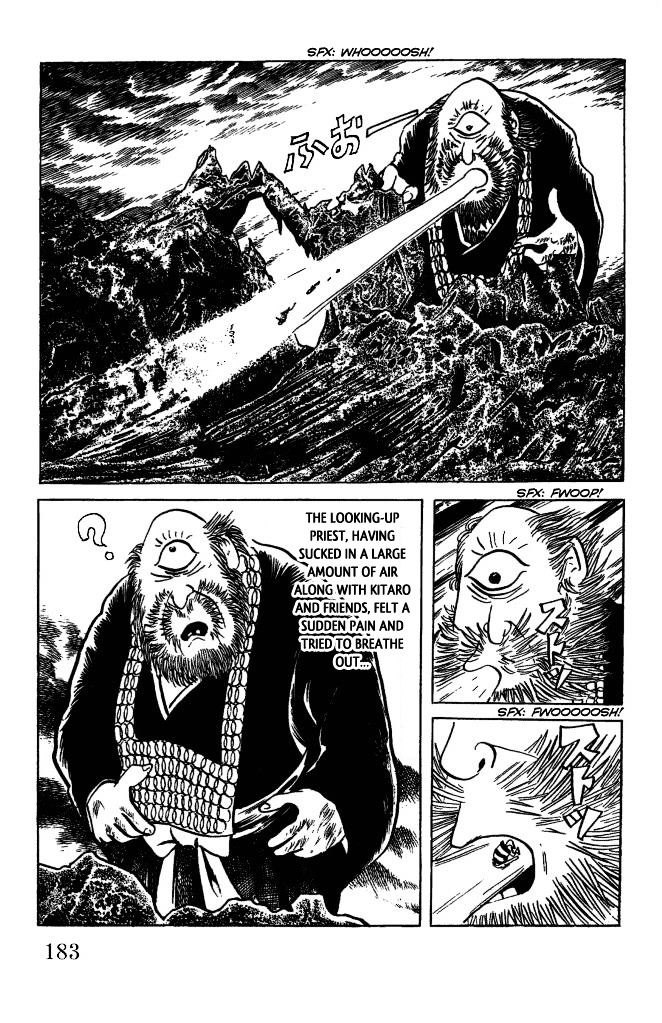 Gegege no Kitarou Chapter 6.36 page 9 - Vol.6 Chapter 36: The Looking-Up Priest (Part 03)