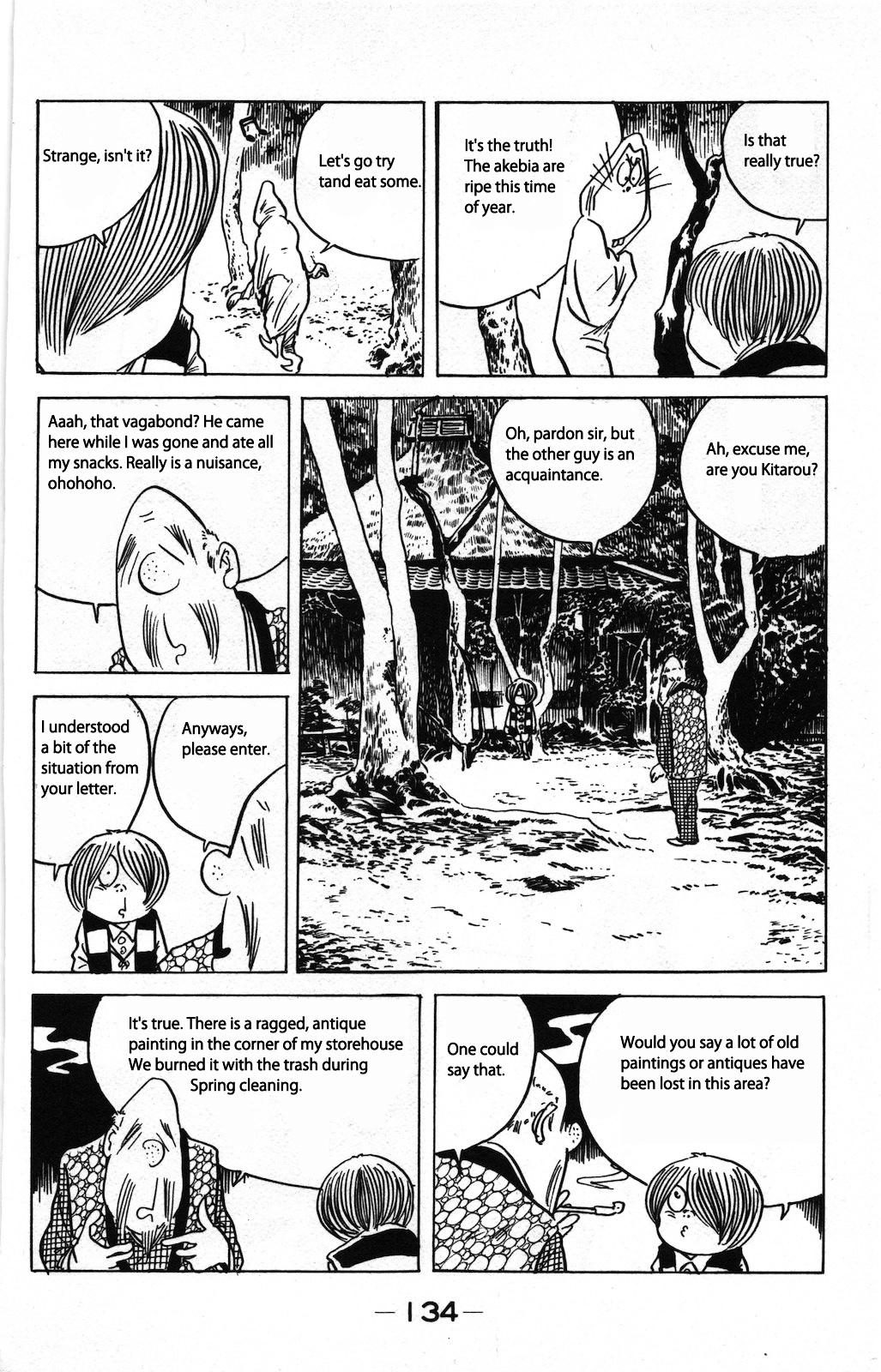 Gegege no Kitarou Chapter 8.2 page 5 - Vol.8 Chapter 2: Goblin of the Pass