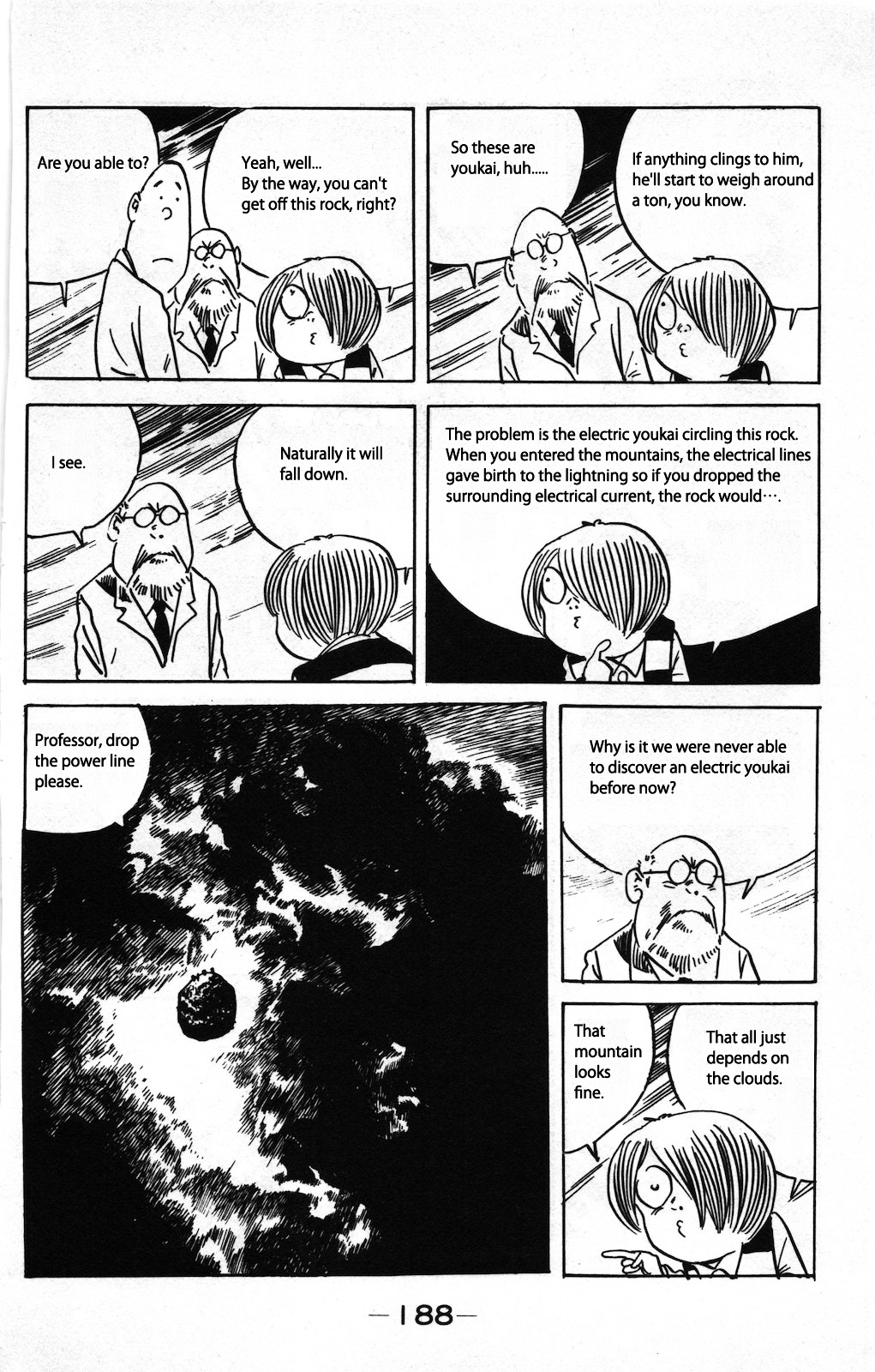 Gegege no Kitarou Chapter 8.3 page 12 - Vol.8 Chapter 3: The Thunder Youkai